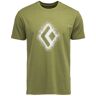 Black Diamond M Chalked Up 2.0 SS - T-shirt - uomo Green M