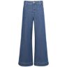 Max Mara Jeans Dritti Zendaya In Denim Di Cotone Blu 34 - 36 - 38 - 40 - 42 - 44 - 46 - 48