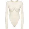 Lee Body In Maglia Con Ferretto Avorio S - M - L