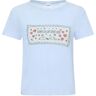 RE/DONE T-shirt Snoopy Love In Cotone Blu XS - S - M - L