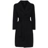 Max Mara Cappotto Arona In Lana Nero 34 - 36 - 38 - 40 - 42 - 44 - 46 - 48 - 50