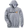 Carhartt Signature Logo Midweight Felpa Grigio 2XL