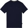 Freddy T-shirt in jersey da uomo con grafica texturizzata Blu Uomo Extra Large