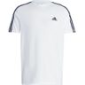 Adidas T-SHIRT 3 STRIPES WHT S