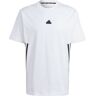 Adidas T-SHIRT 3 STRIPES WHT L