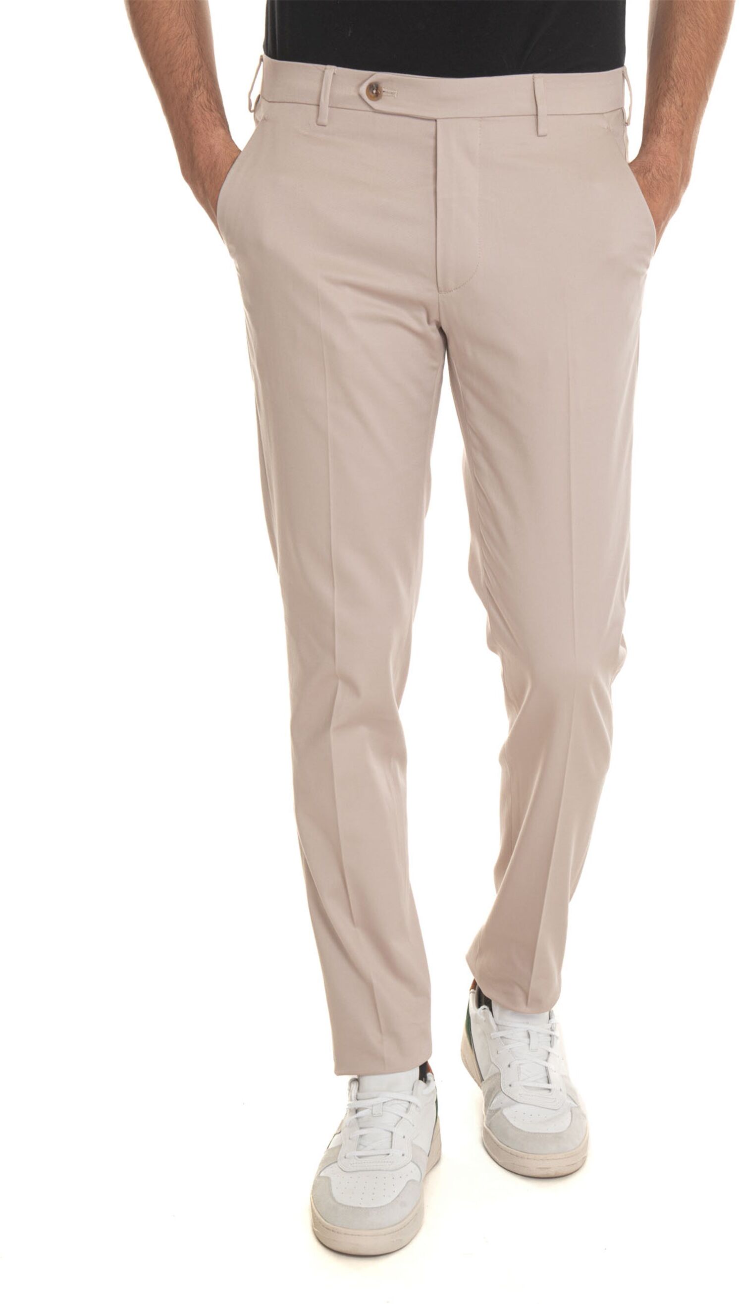 Berwich Pantalone modello chino MORELLO Beige Uomo 56