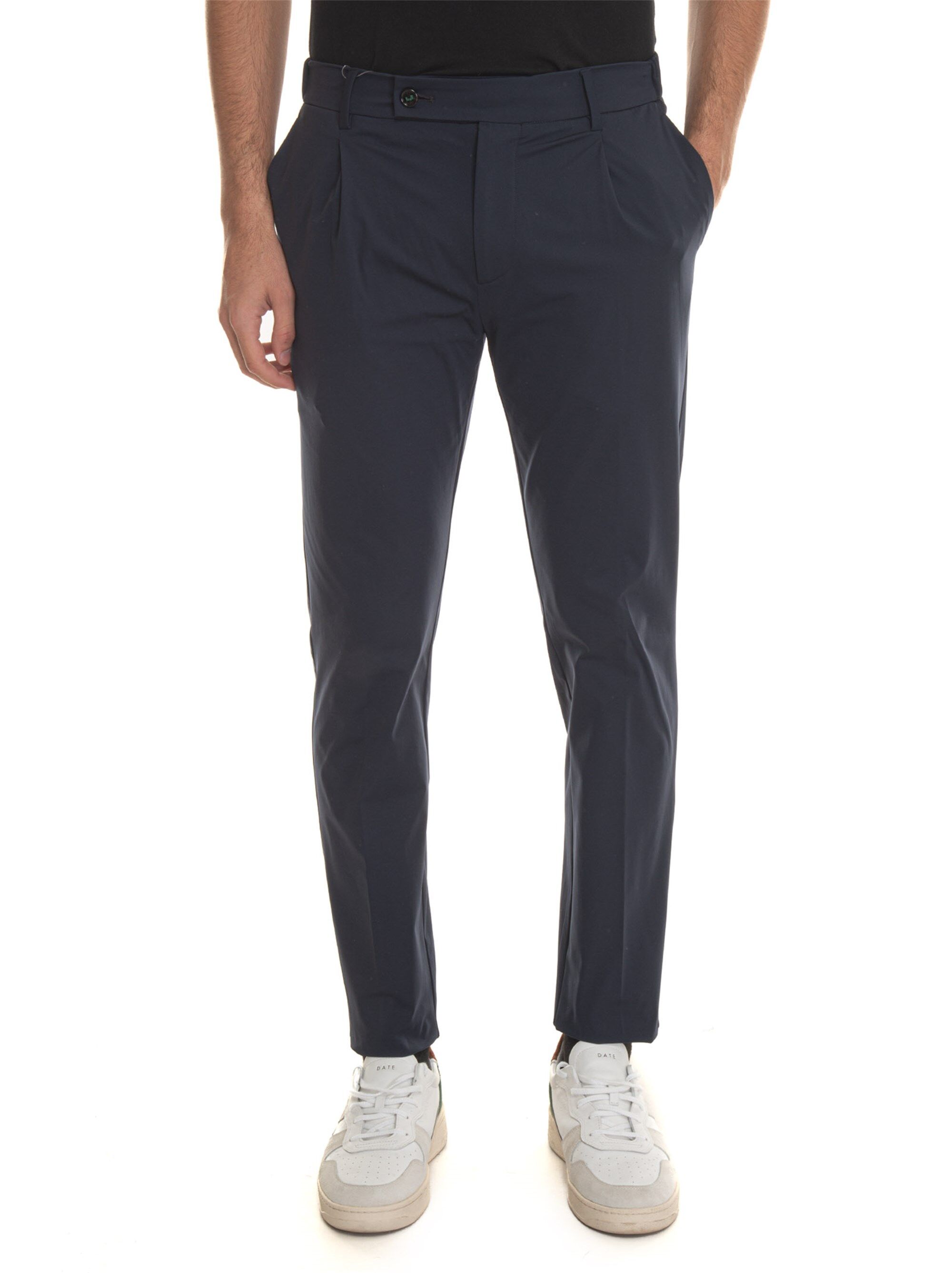 Berwich Pantalone modello chino XRETRO Blu Uomo 48