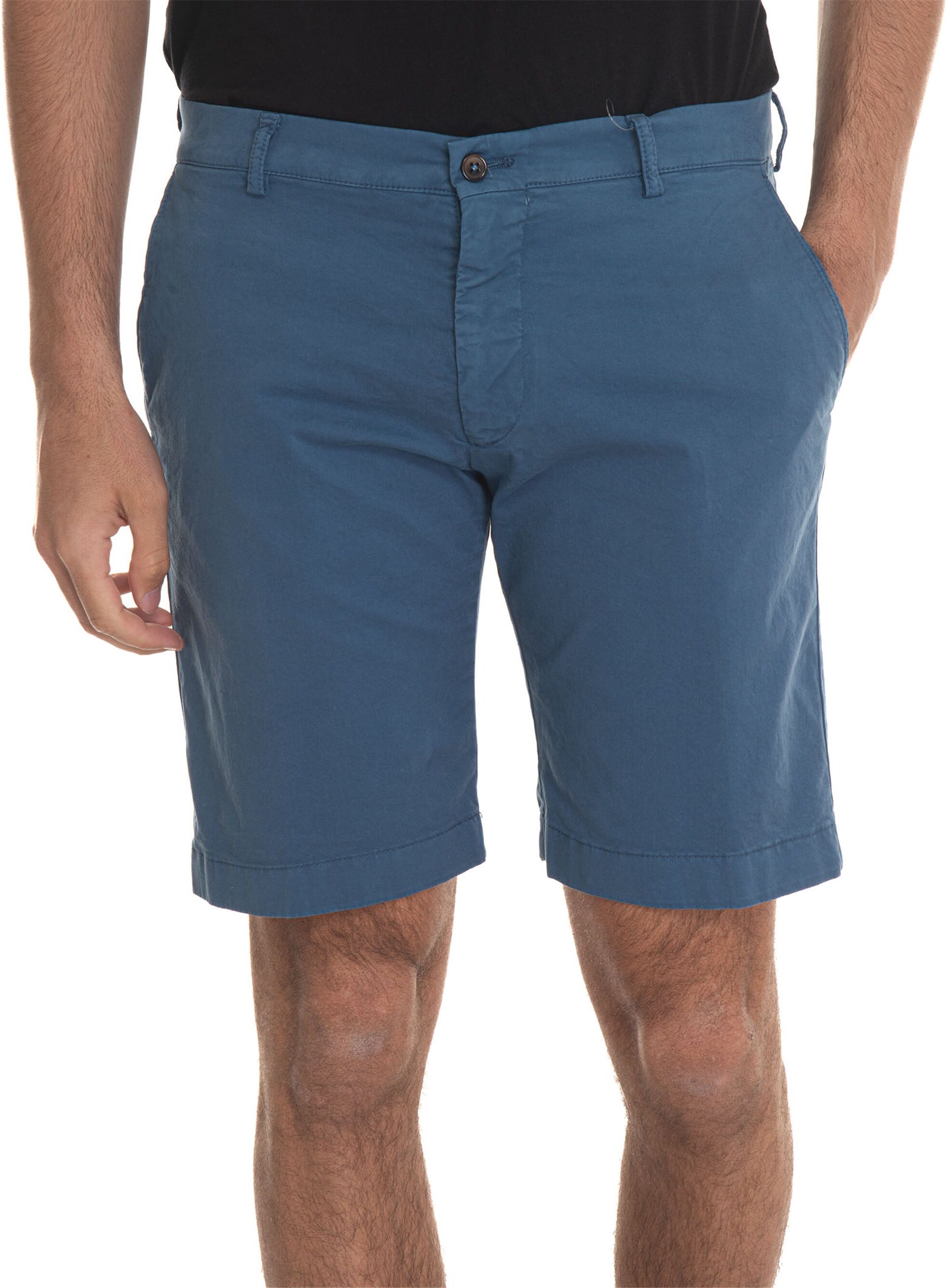 Berwich Bermuda in cotone BERMUDA Azzurro Uomo 52