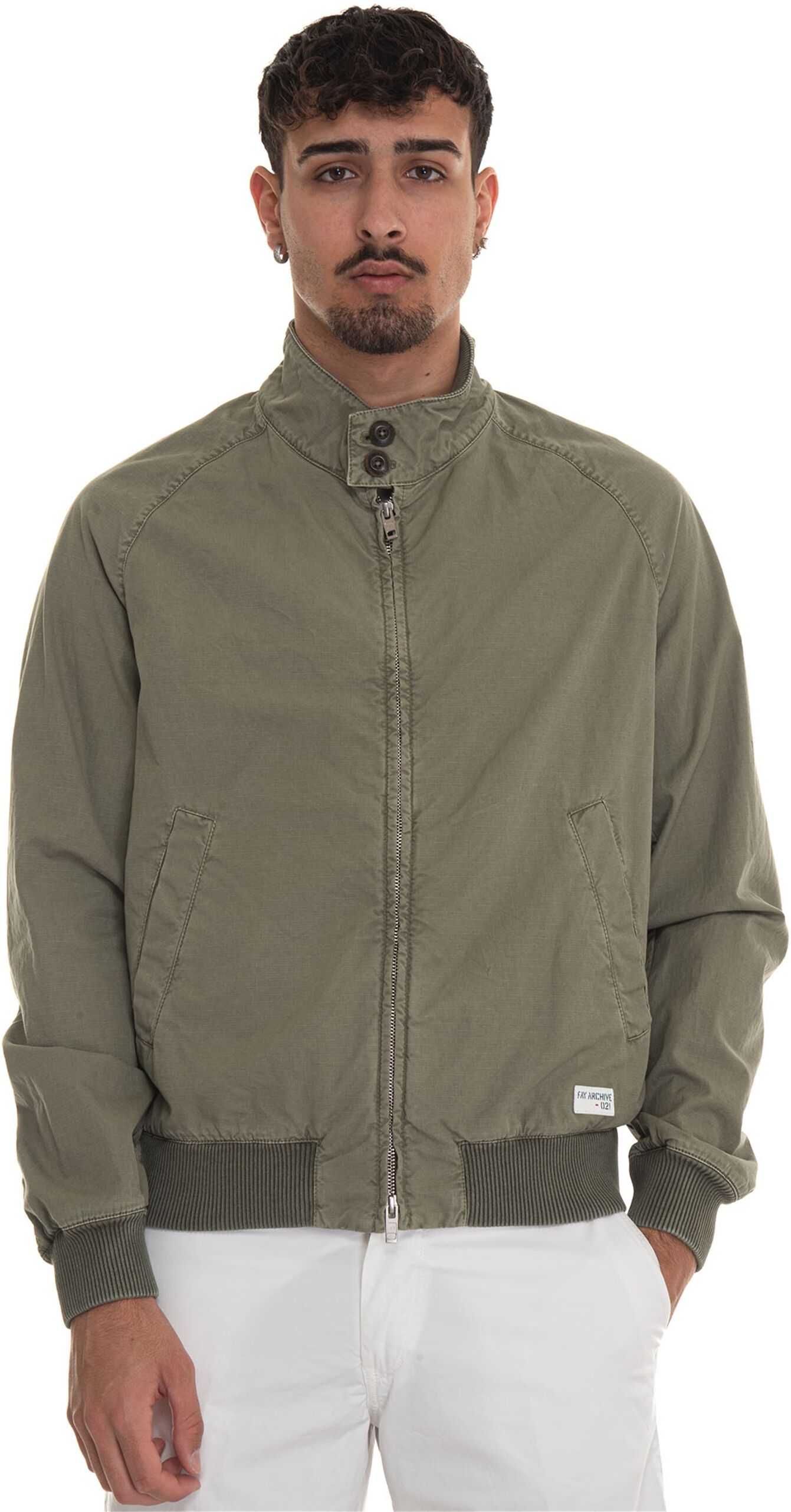 Fay Giubbino bomber Verde Uomo M