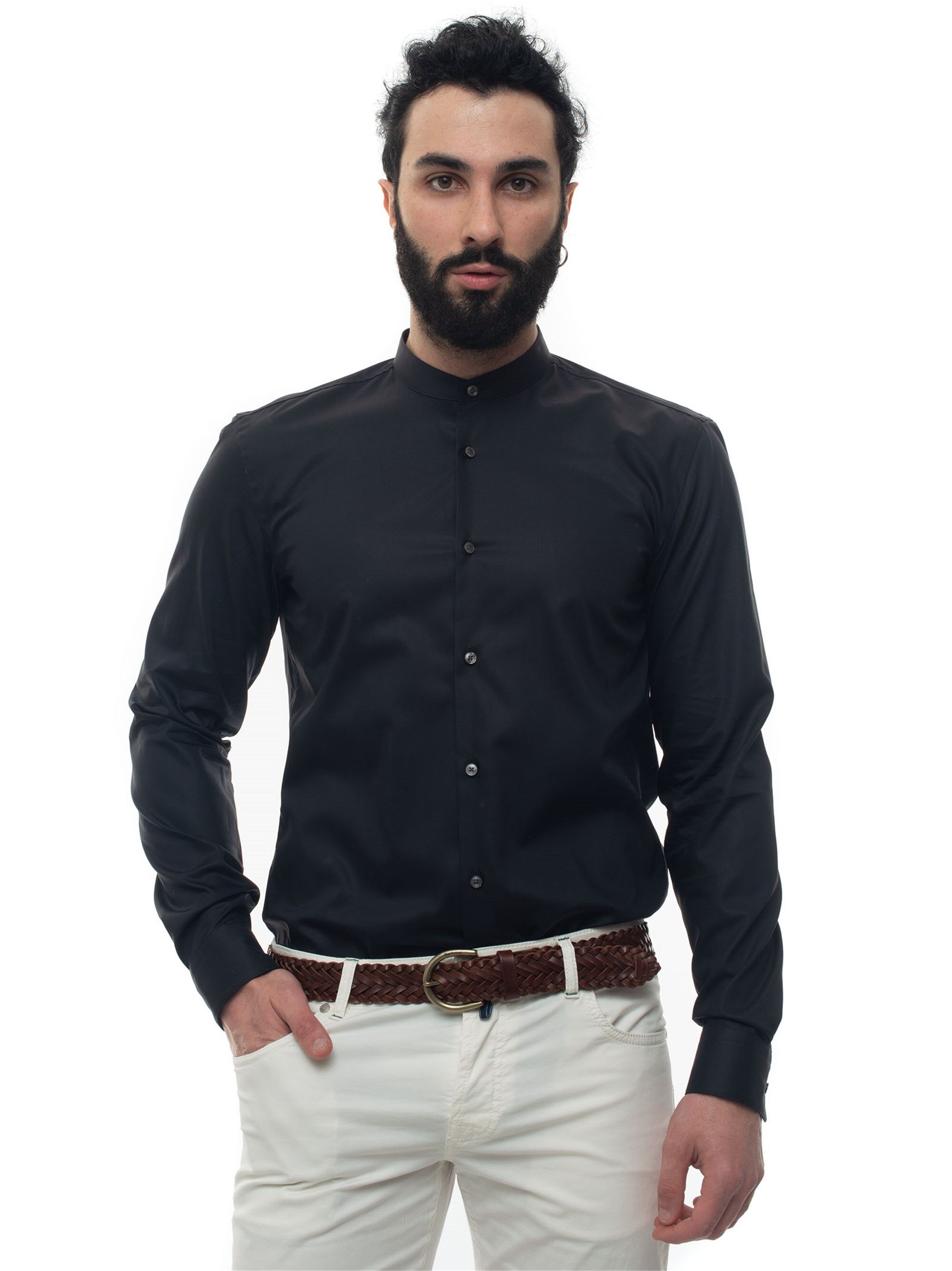 Boss Camicia casual Blu Uomo 41