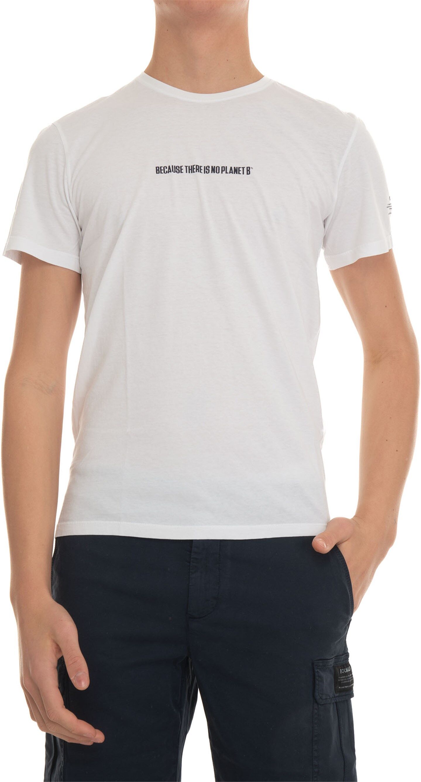 Ecoalf T-shirt Bircalf Bianco Uomo XL