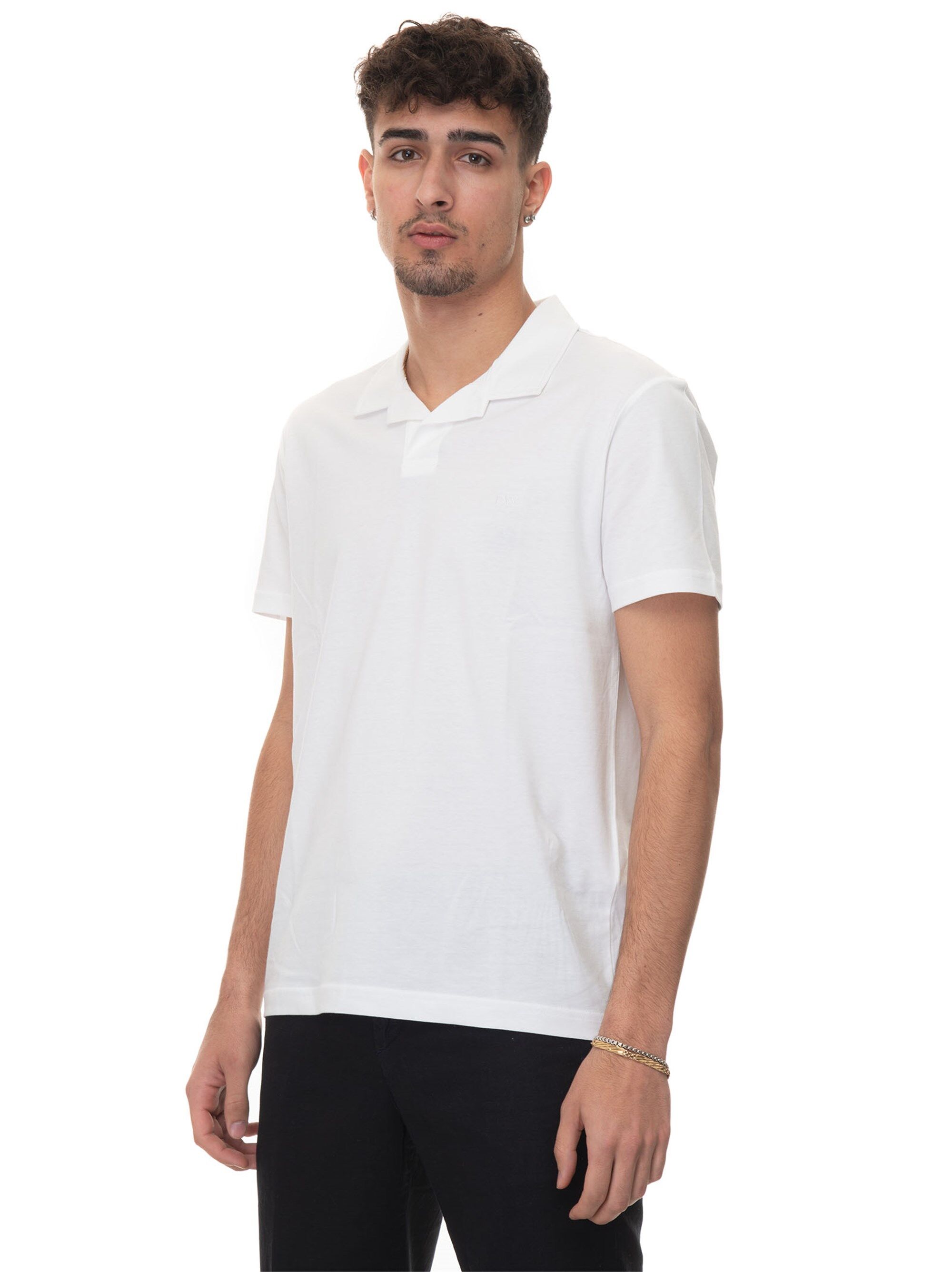 Fay Polo manica corta Bianco Uomo 3XL