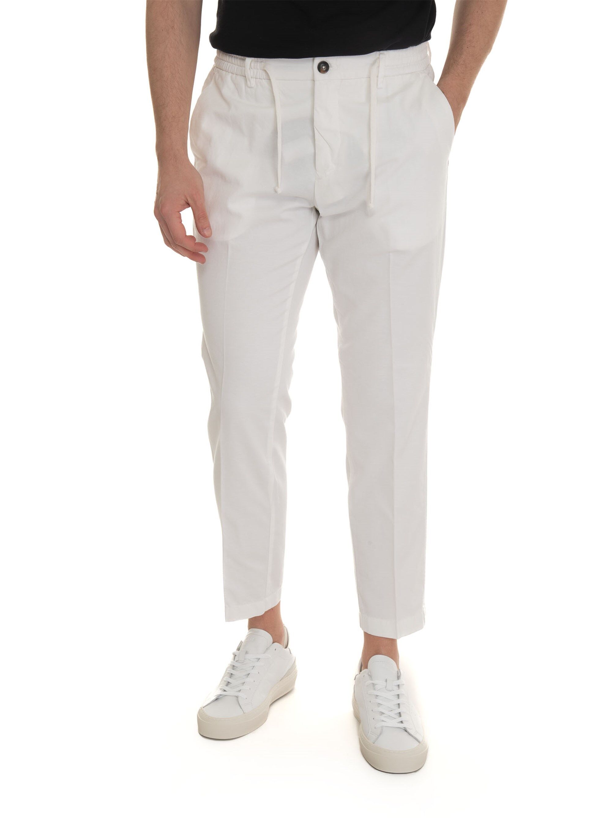 Detwelve Pantalone modello chino Bianco Uomo 54