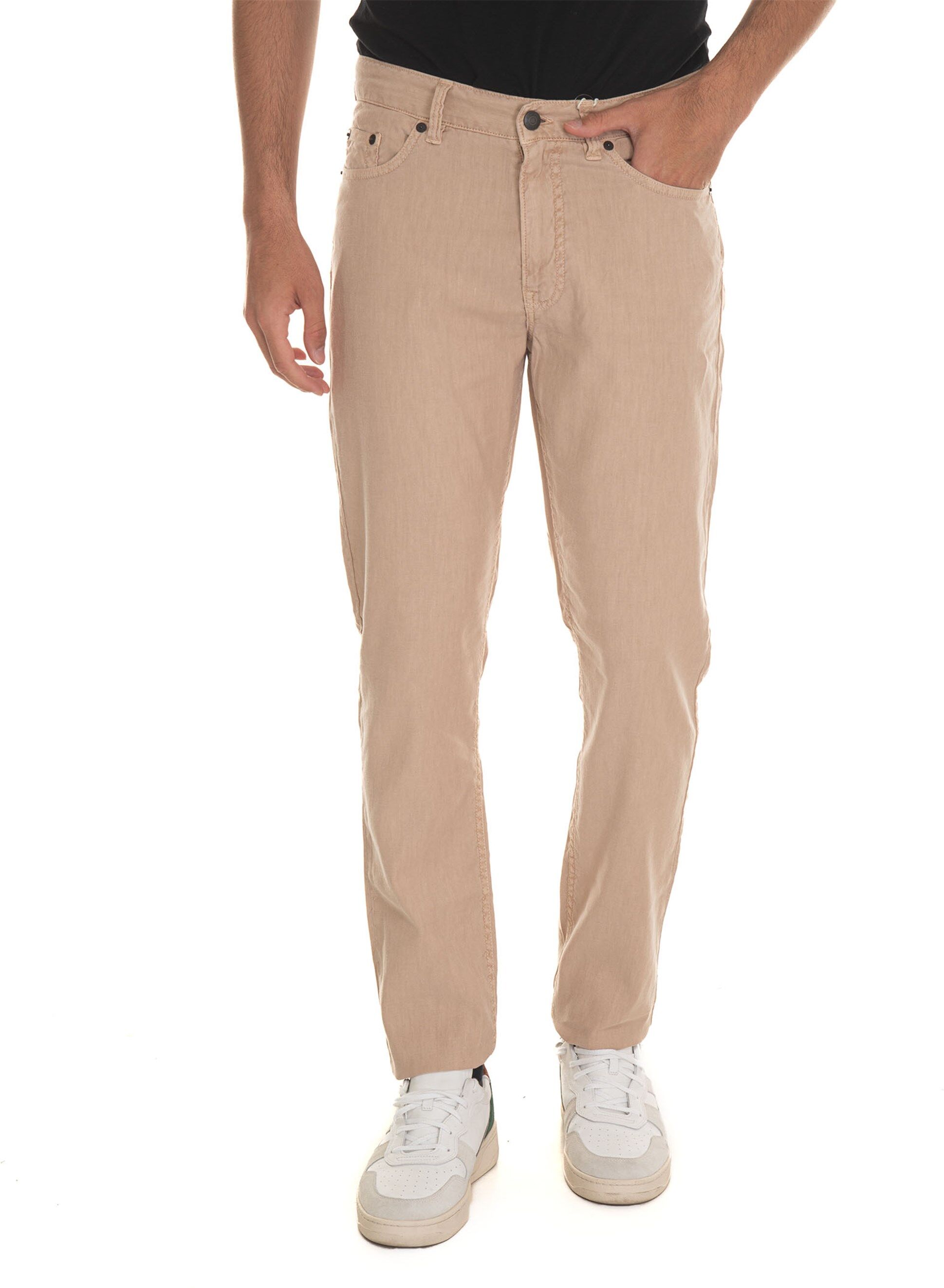 Gant Pantalone 5 tasche Beige Uomo 40