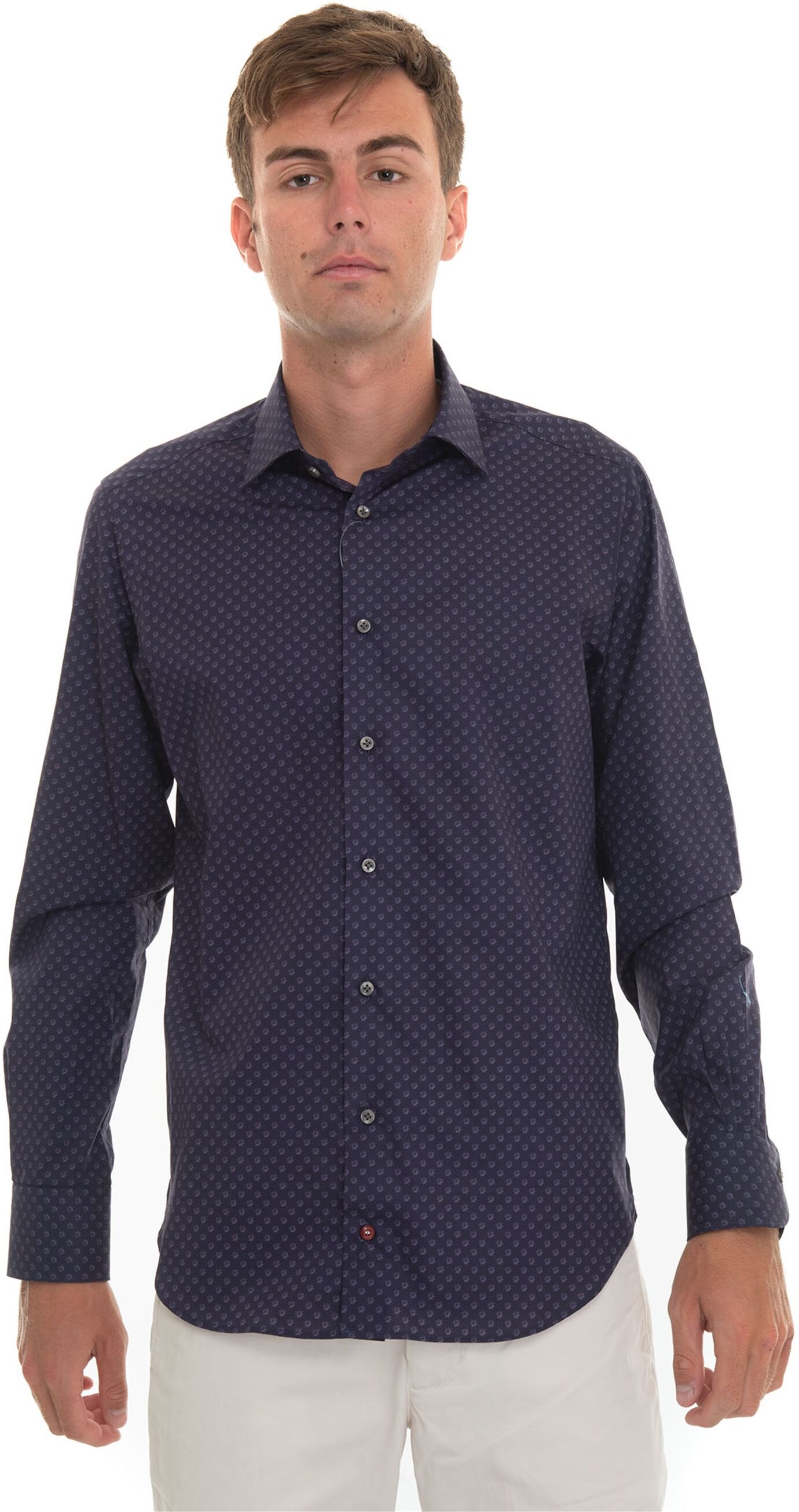 Carrel Camicia classica da uomo Viola Uomo 41