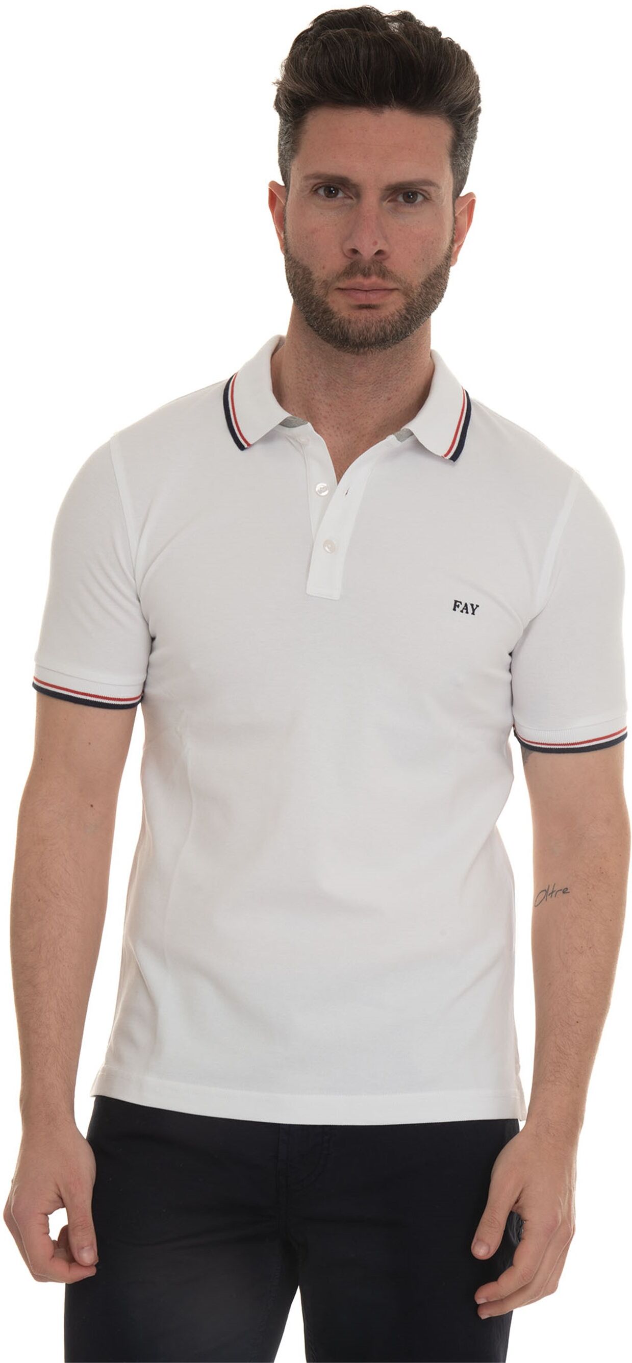 Fay Polo manica corta Bianco Uomo M