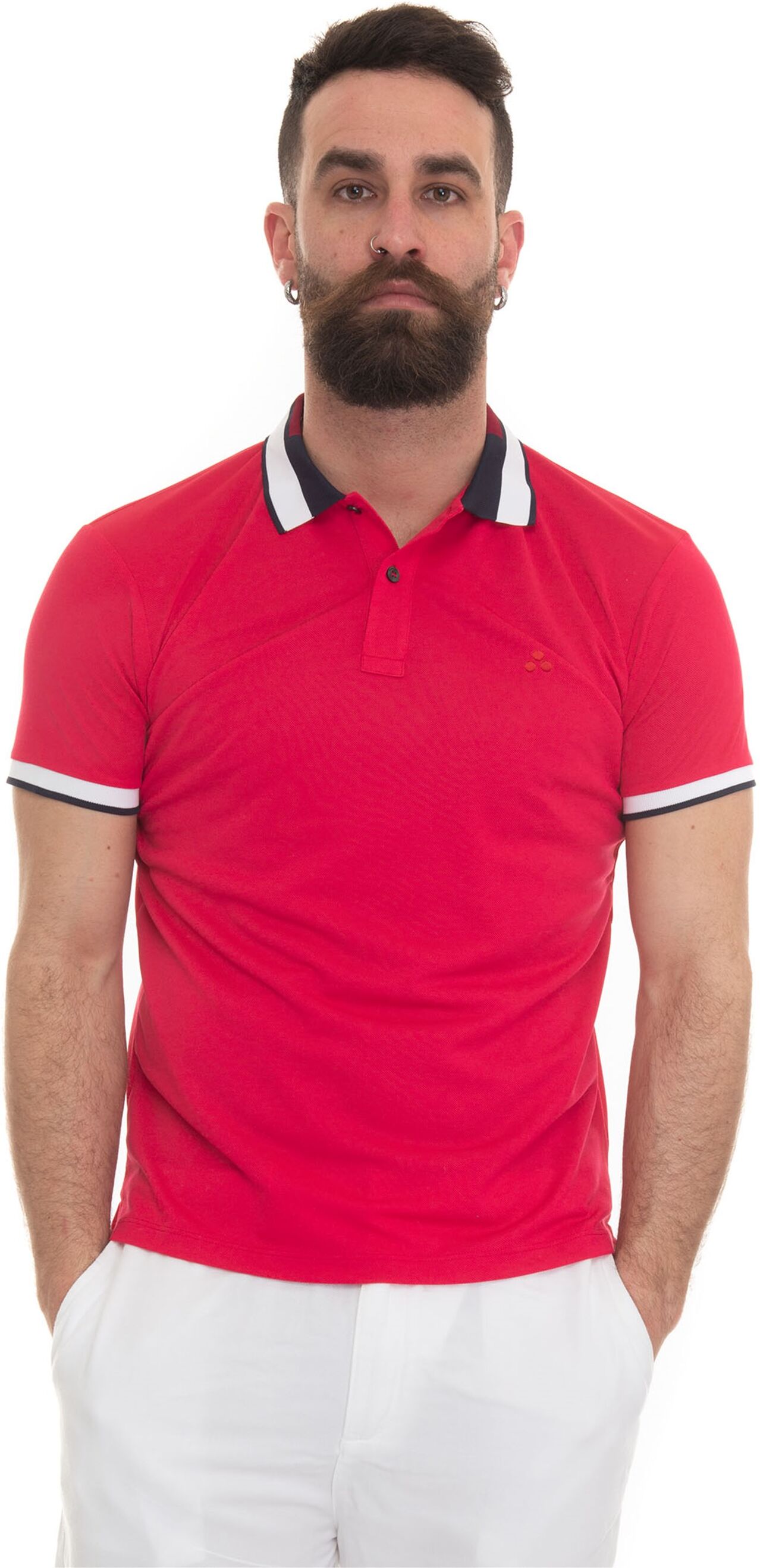 Peuterey Polo manica corta PARA Rosso Uomo S