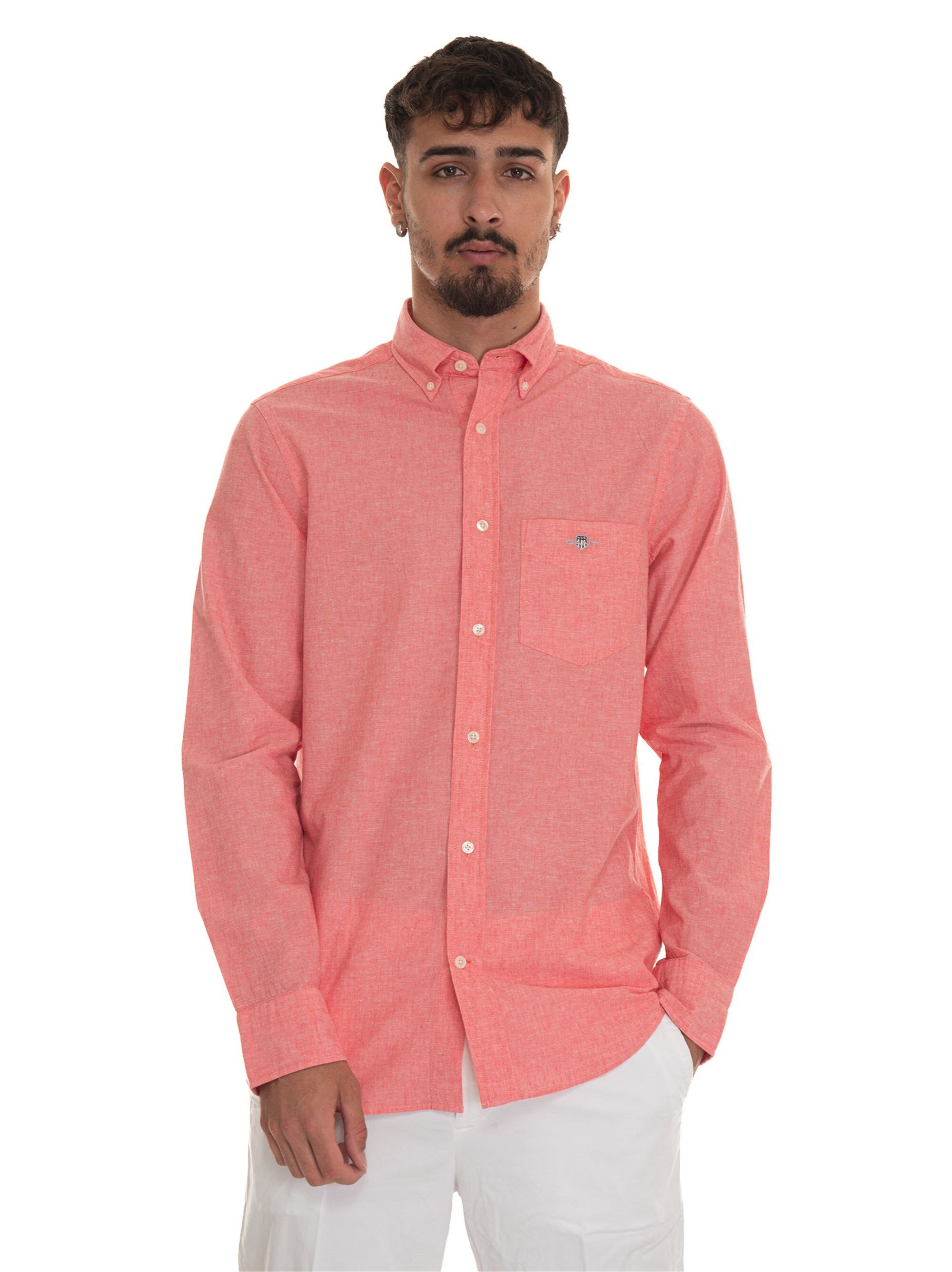 Gant Camicia casual Corallo Uomo XL