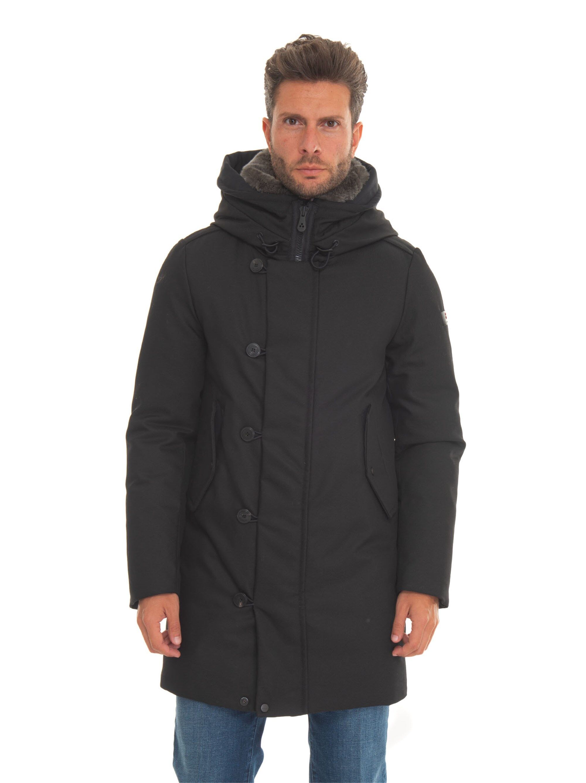 Peuterey Parka KASAKI03FUR Nero Uomo L