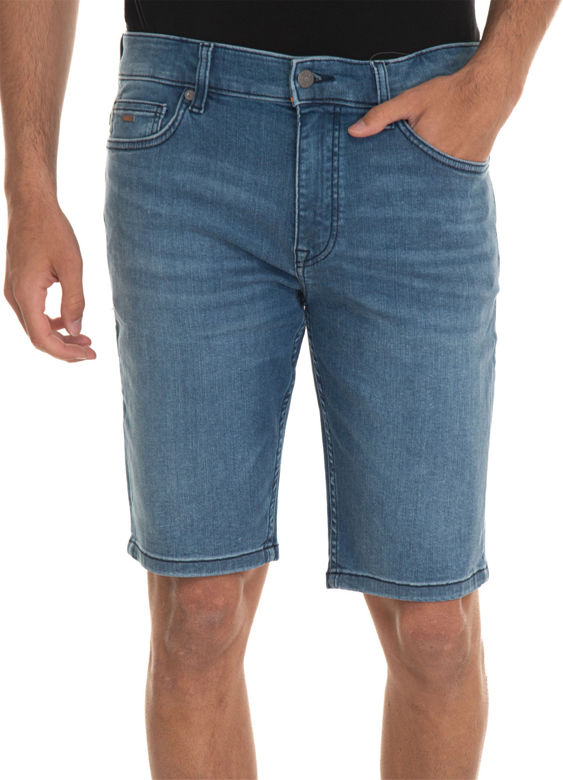 Boss Bermuda jeans DELAWARE-SHORTS-BC-C Denim chiaro Uomo 33