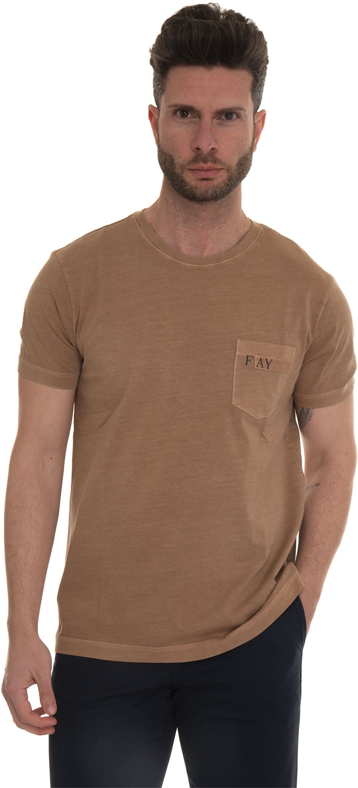 Fay T-shirt girocollo mezza manica Corda Uomo S