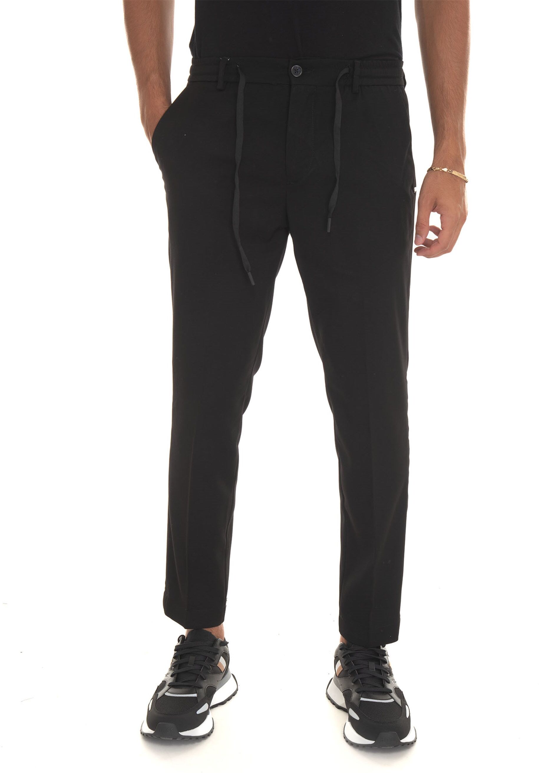 Detwelve Pantalone modello chino Nero Uomo 54