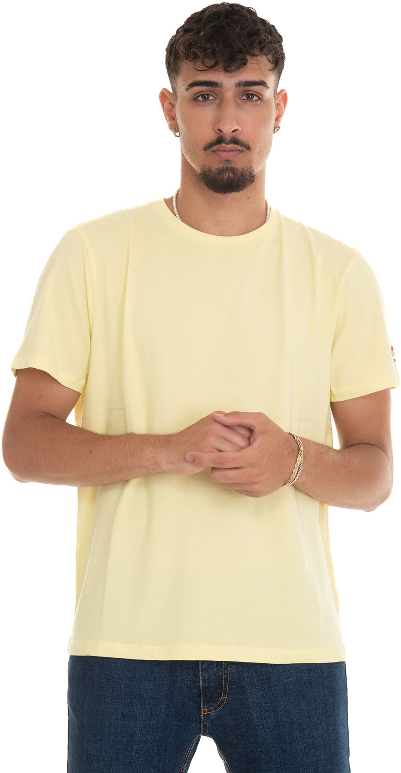 Peuterey T-shirt girocollo Giallo Uomo XXL