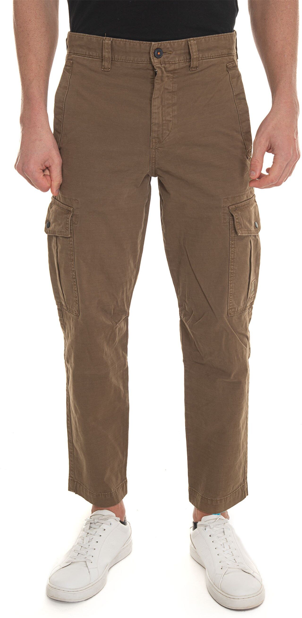 Boss Pantalone cargo Verde Uomo 52