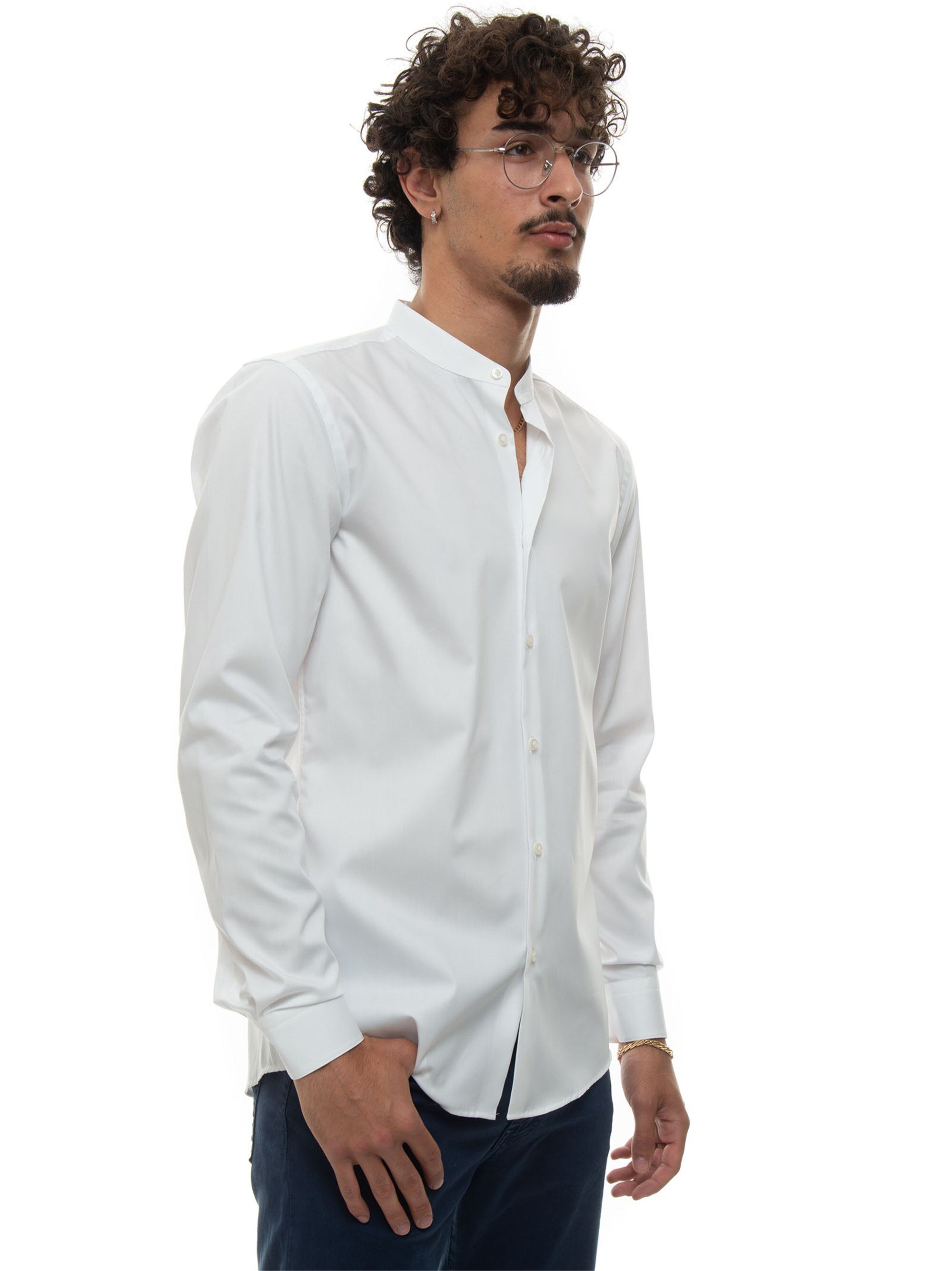 Boss Camicia casual Bianco Uomo 41