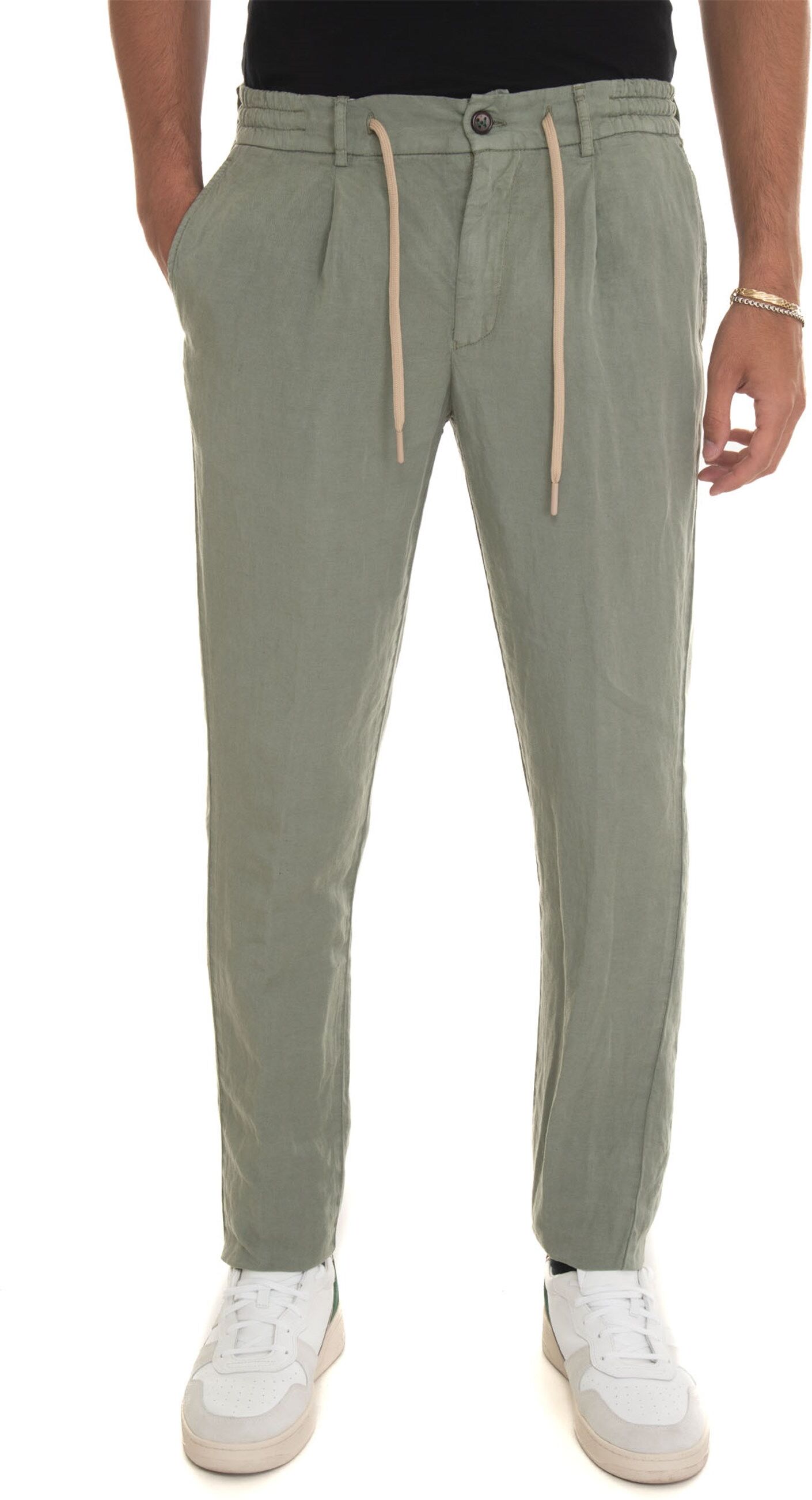 Berwich Pantalaccio Verde Uomo 54