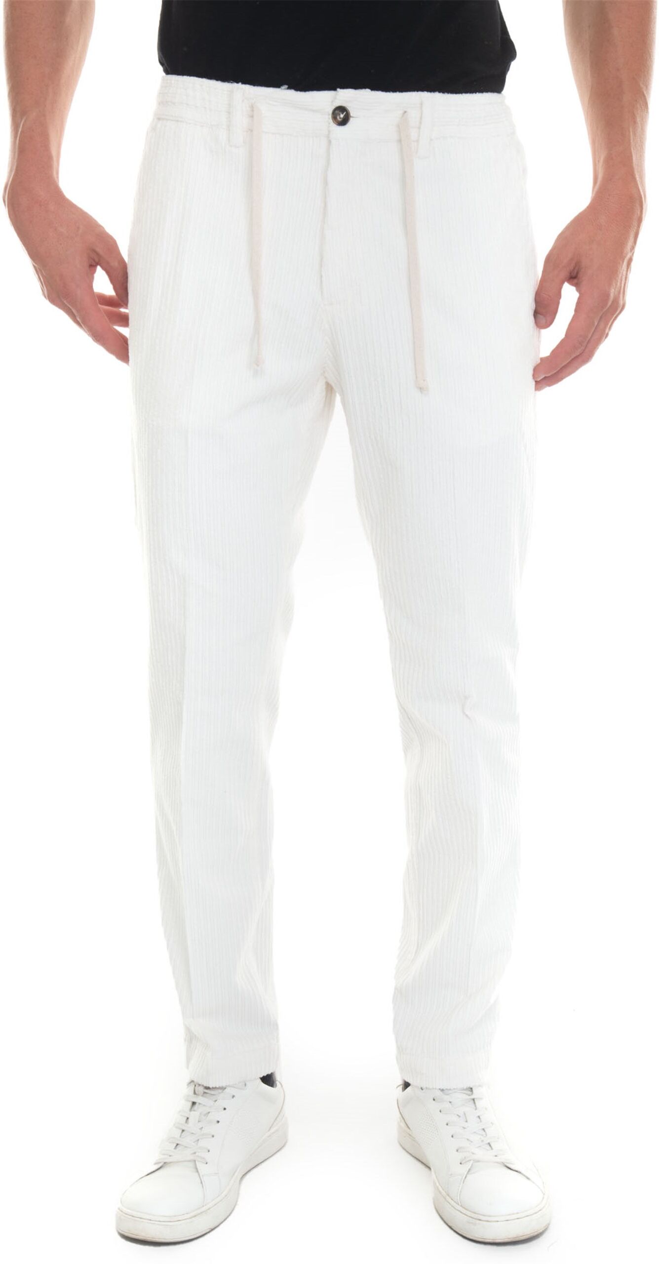 Detwelve Pantalone modello chino Bianco Uomo 48