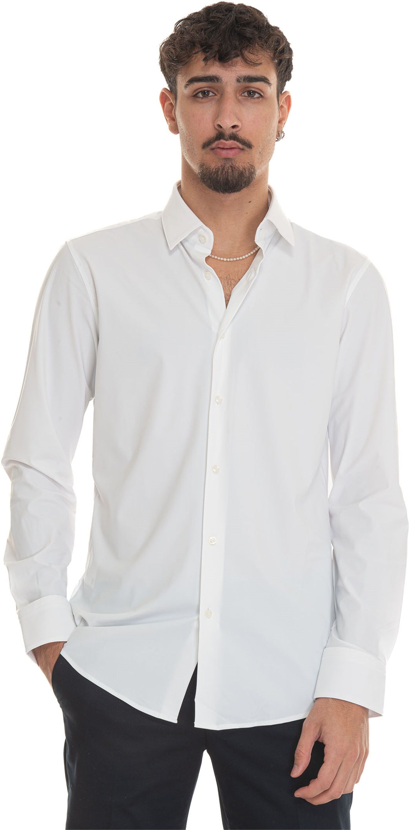 Boss Camicia classica da uomo Bianco Uomo 41