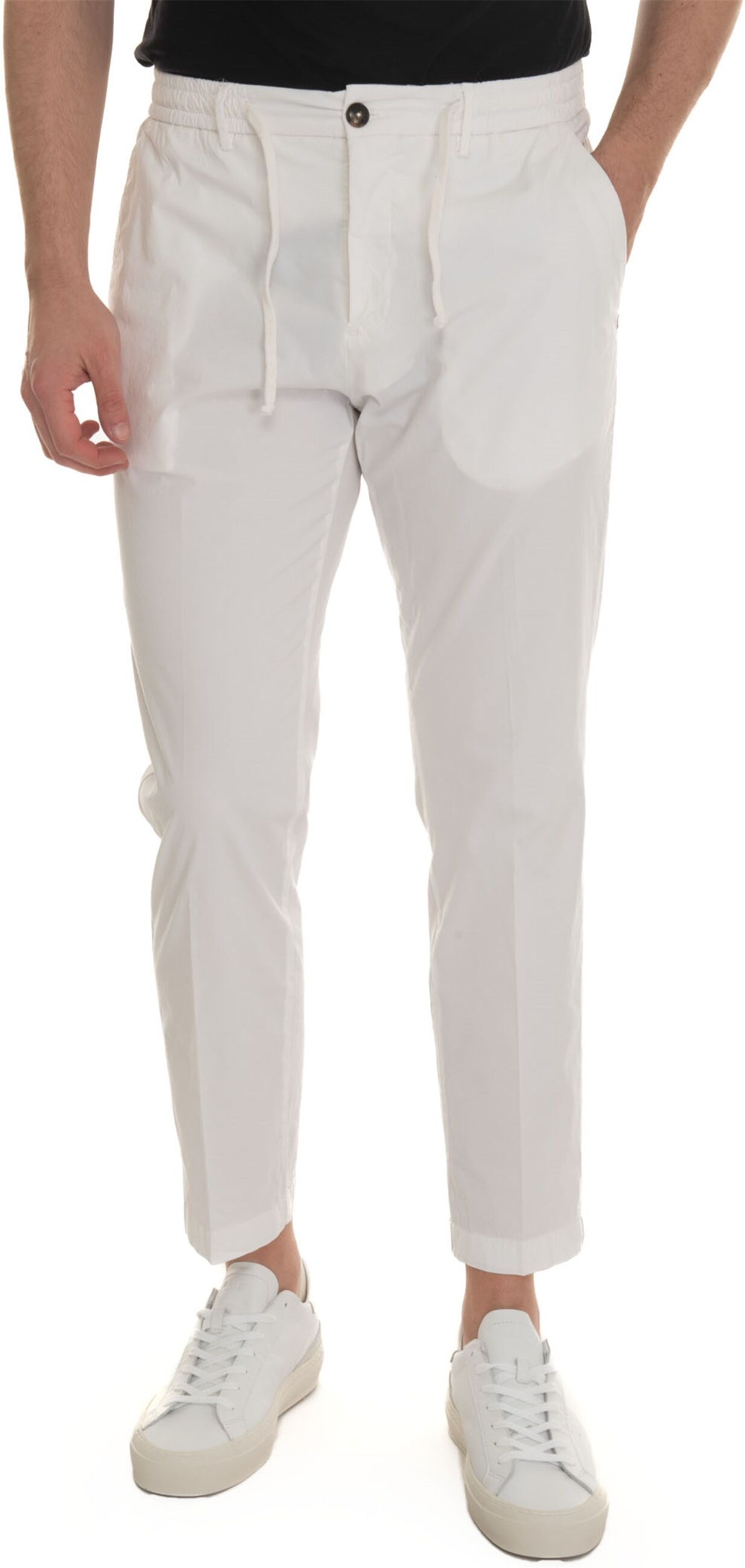 Detwelve Pantalone modello chino Bianco Uomo 52