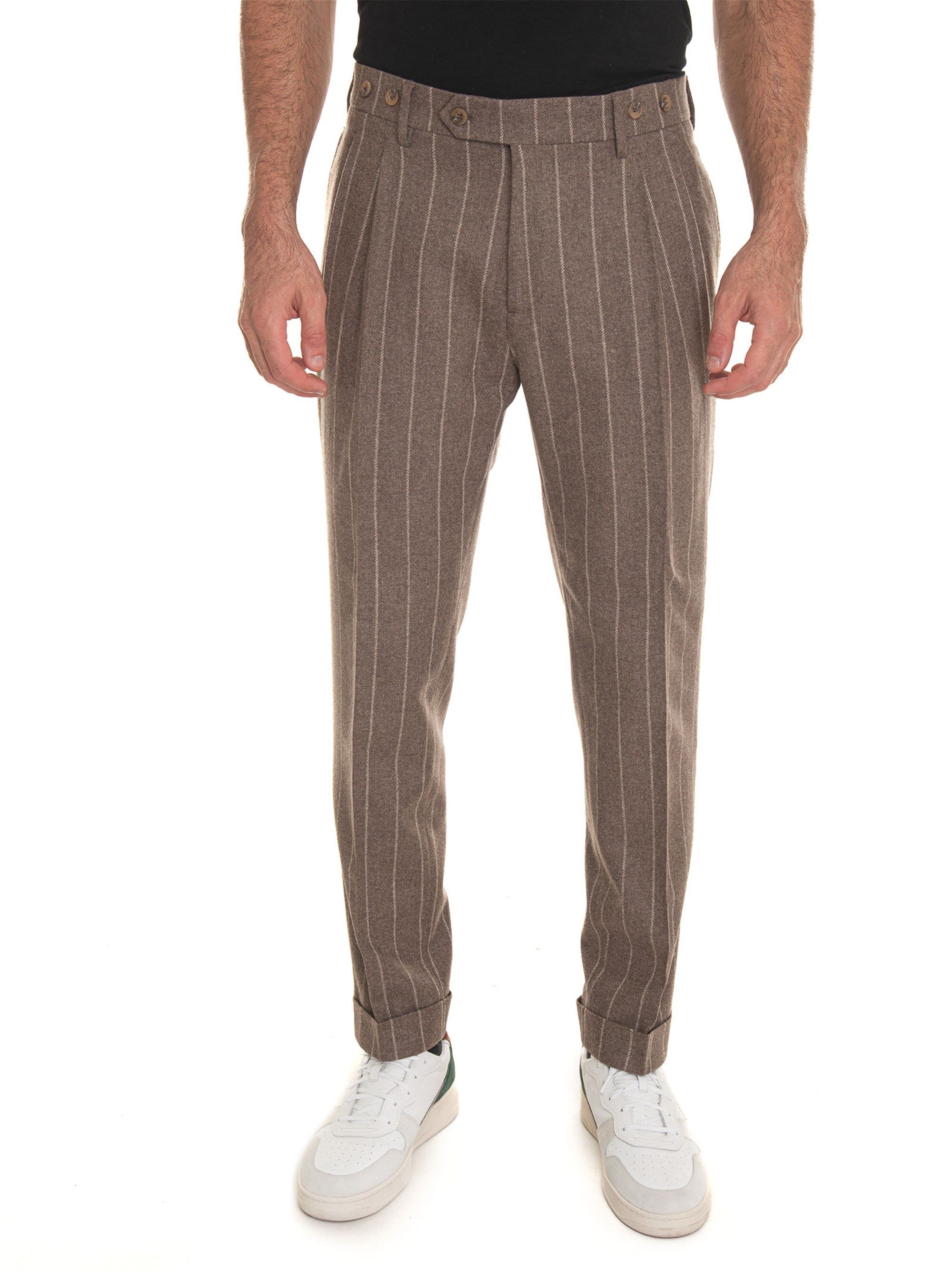 Berwich Pantalone modello chino BARBERGC Beige Uomo 52