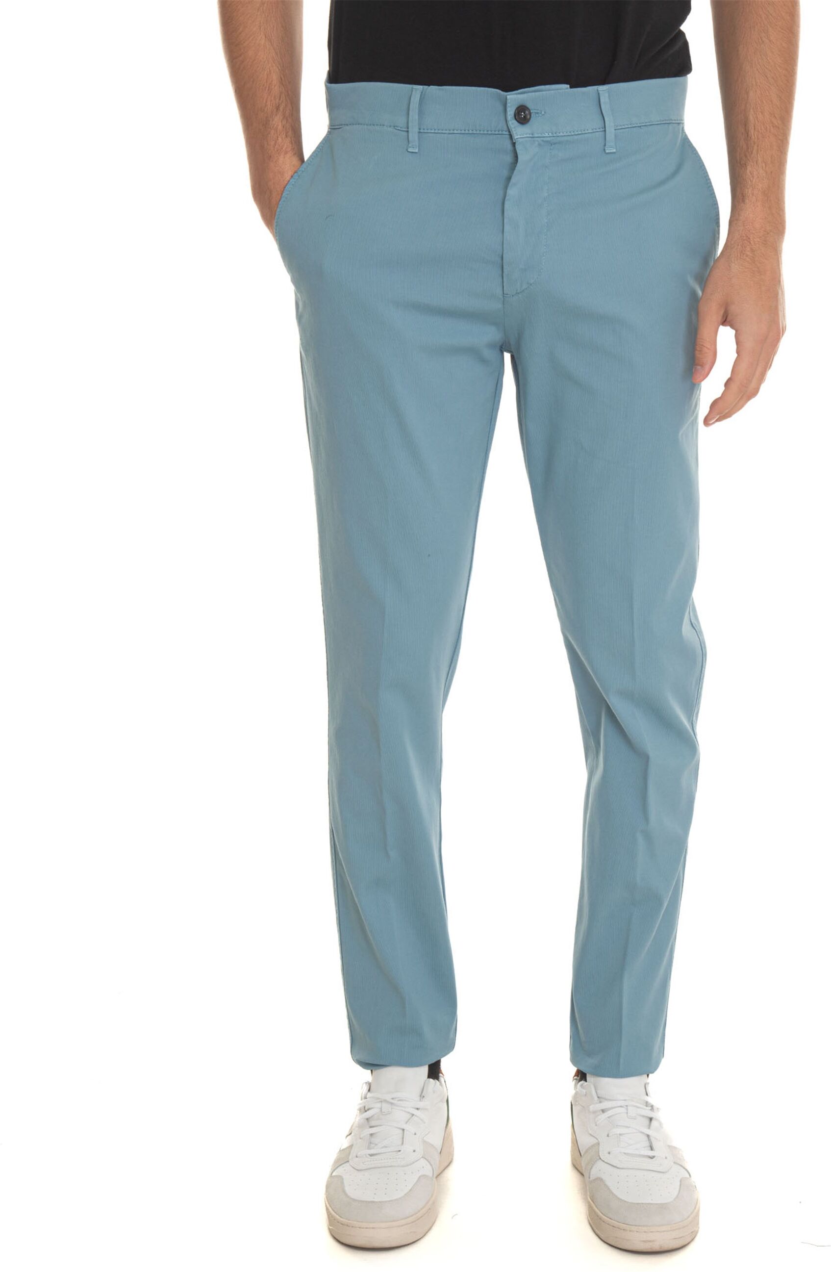 Harmont & Blaine Pantalone modello chino WSL361 Avio Uomo 56