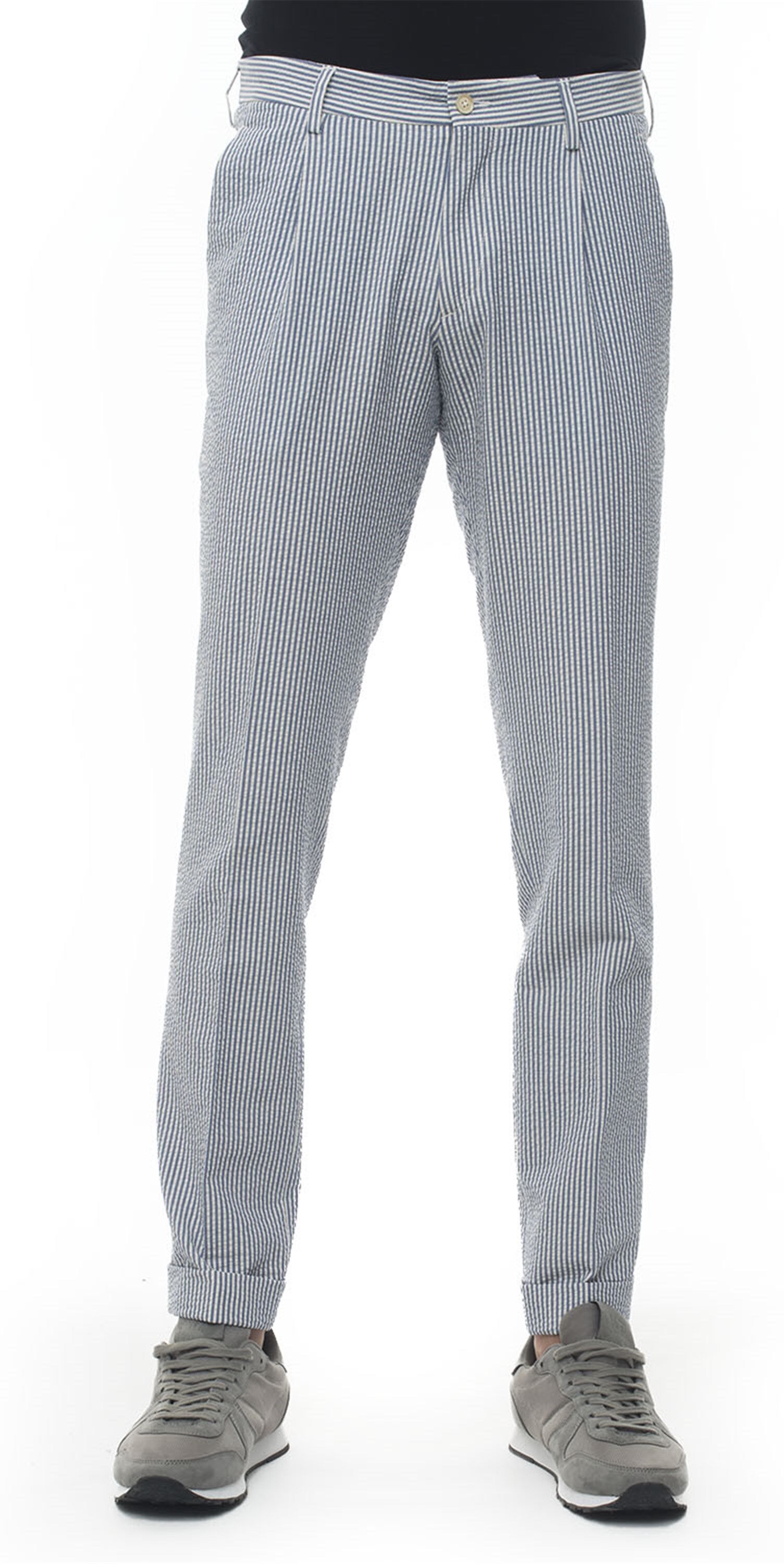 Angelo Nardelli Pantalone modello chino Blu Uomo 54