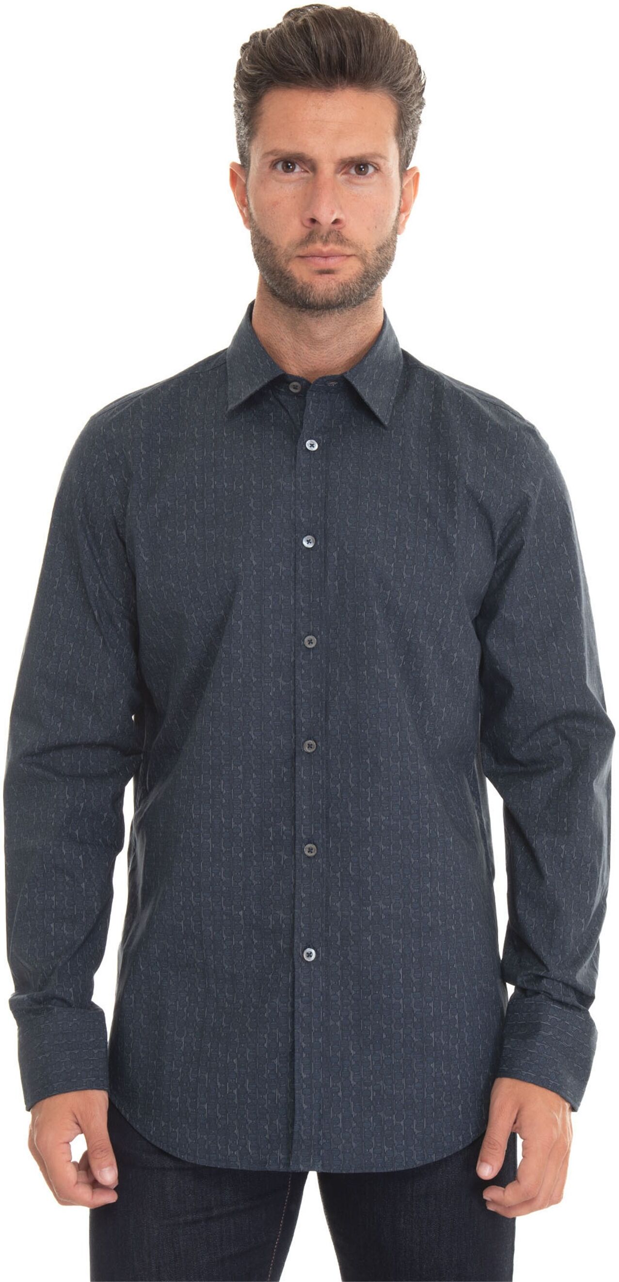 Canali Camicia casual Blu Uomo L