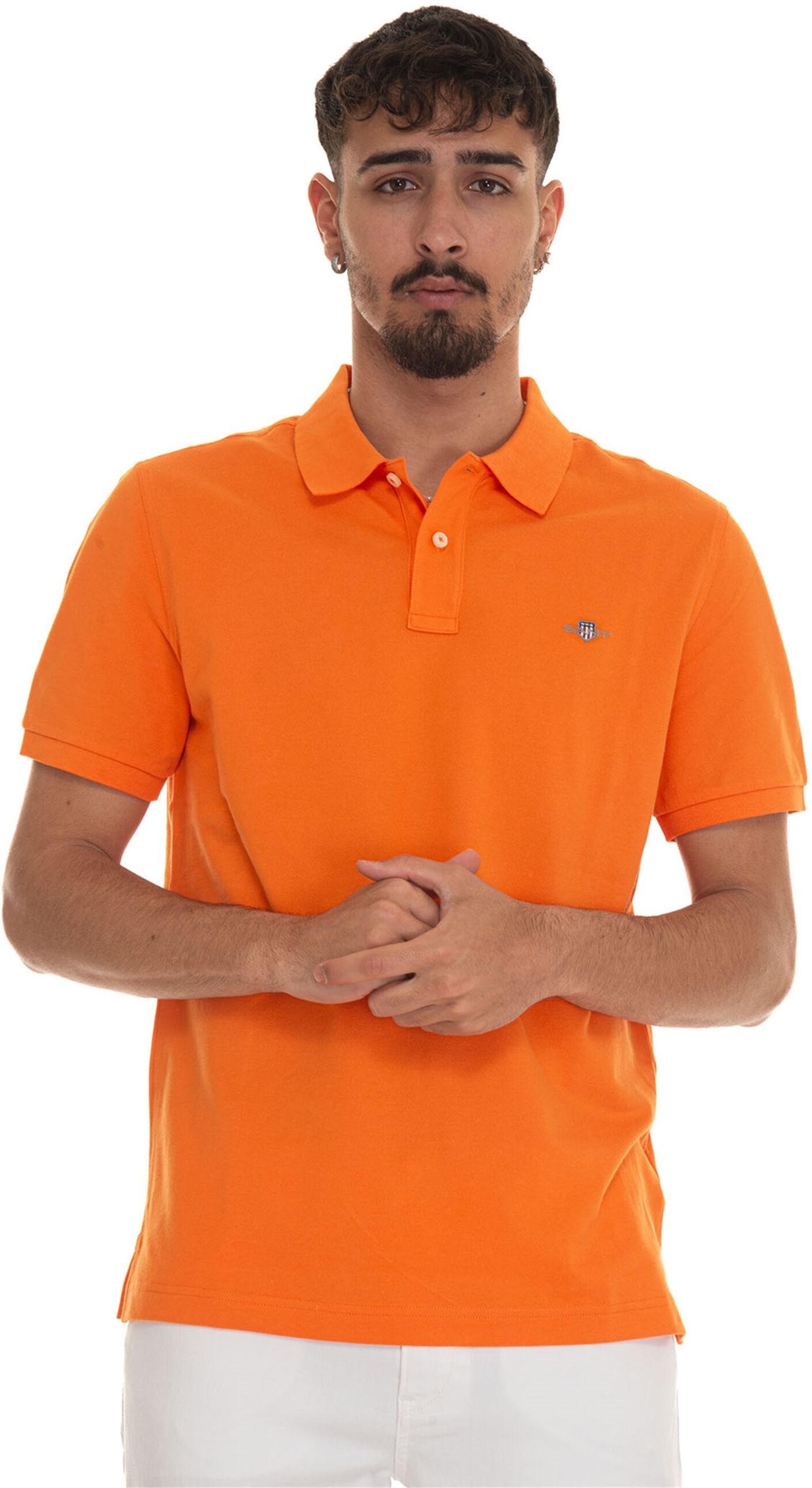 Gant Polo manica corta Arancio Uomo M