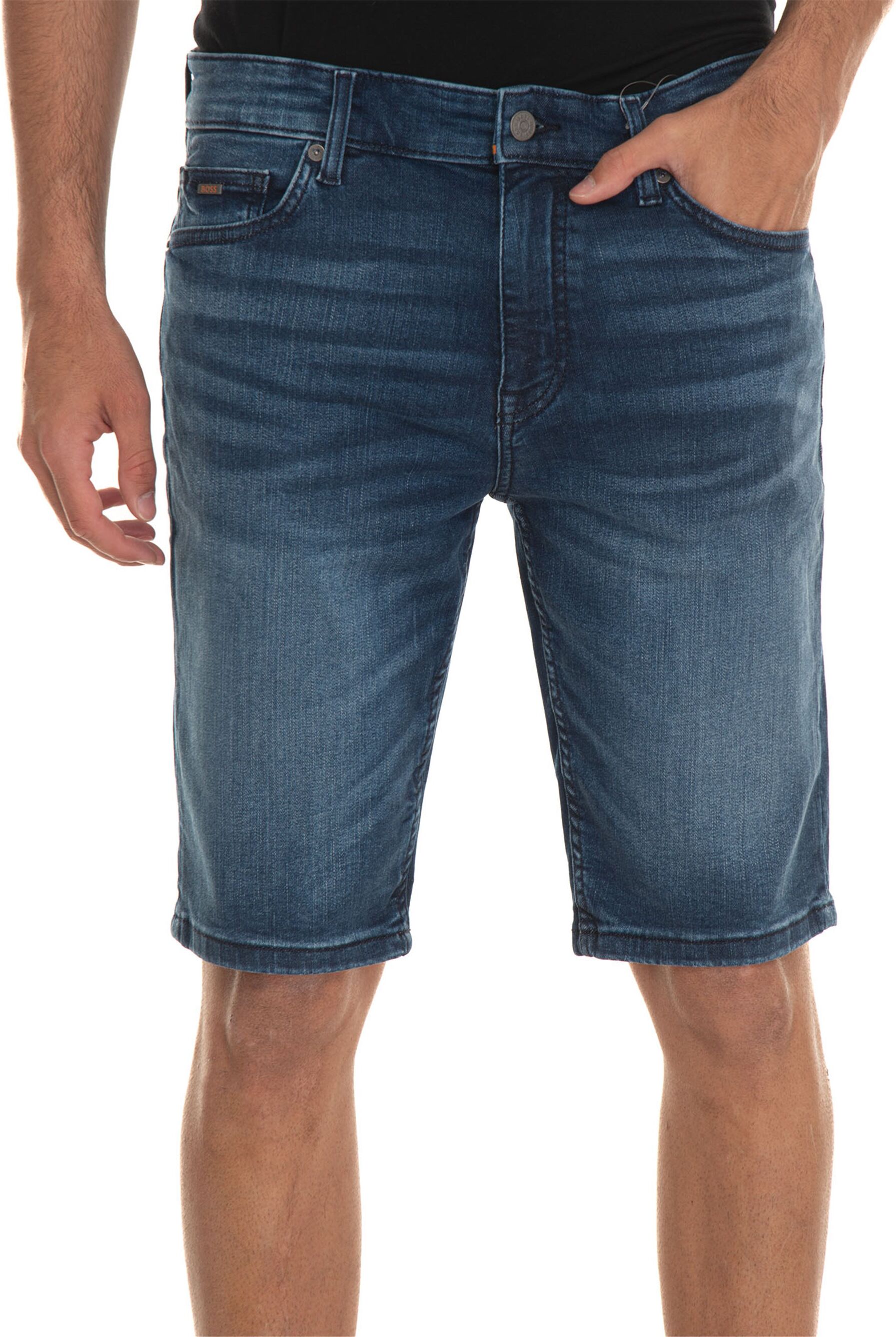 Boss Bermuda jeans DELAWARE-SHORTS-BC-C Denim blu Uomo 35