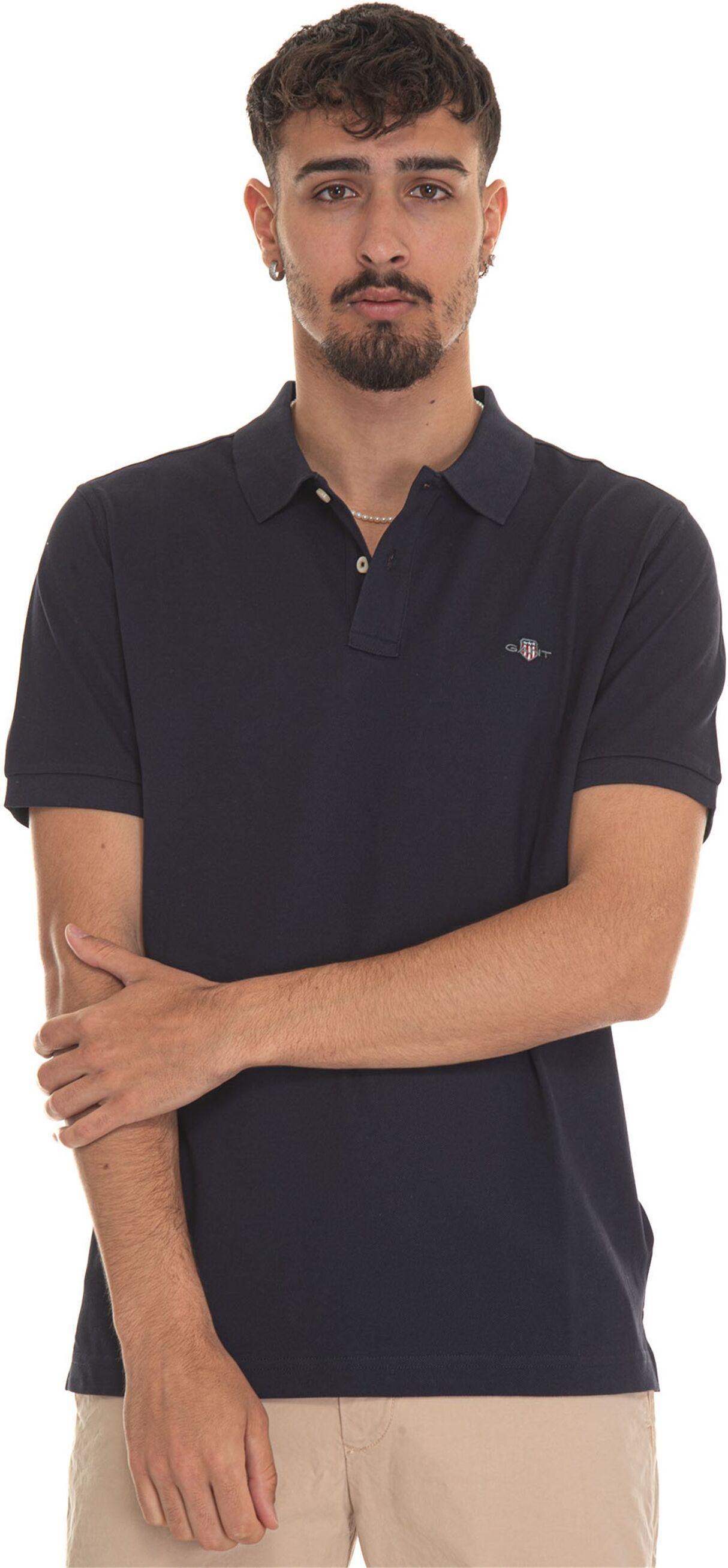 Gant Polo manica corta Blu Uomo L