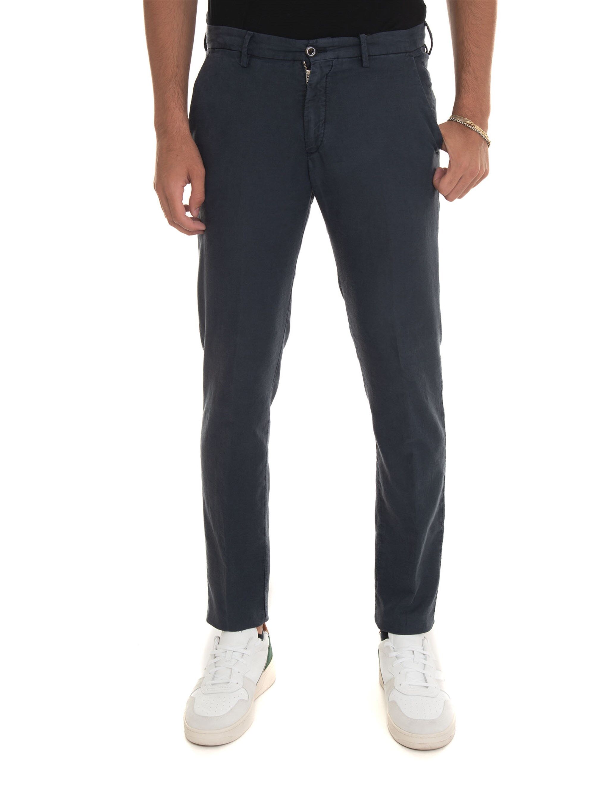 Cc Pantalone modello chino Blu Uomo 50