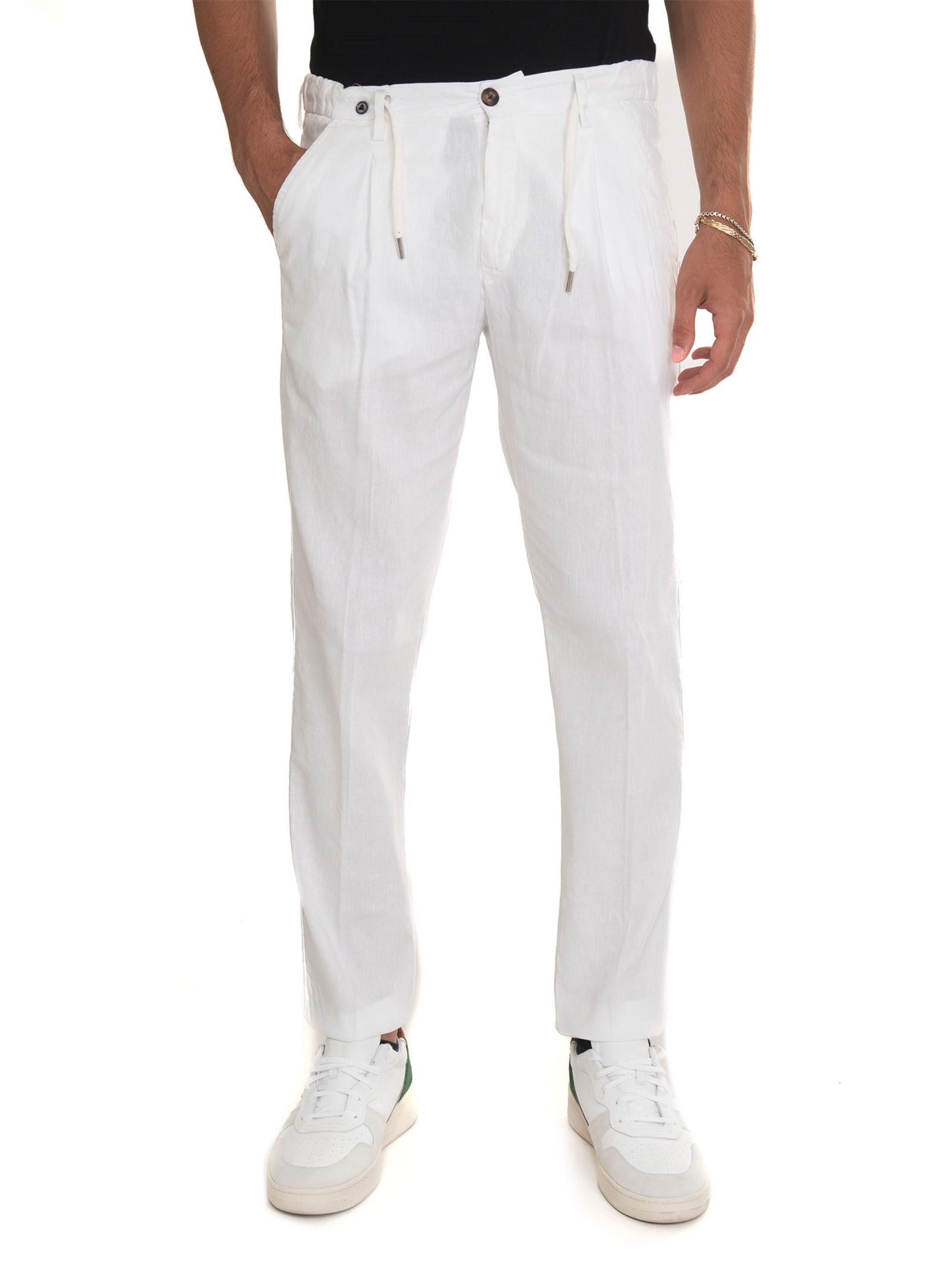 Filetto Pantalaccio Bianco Uomo 56