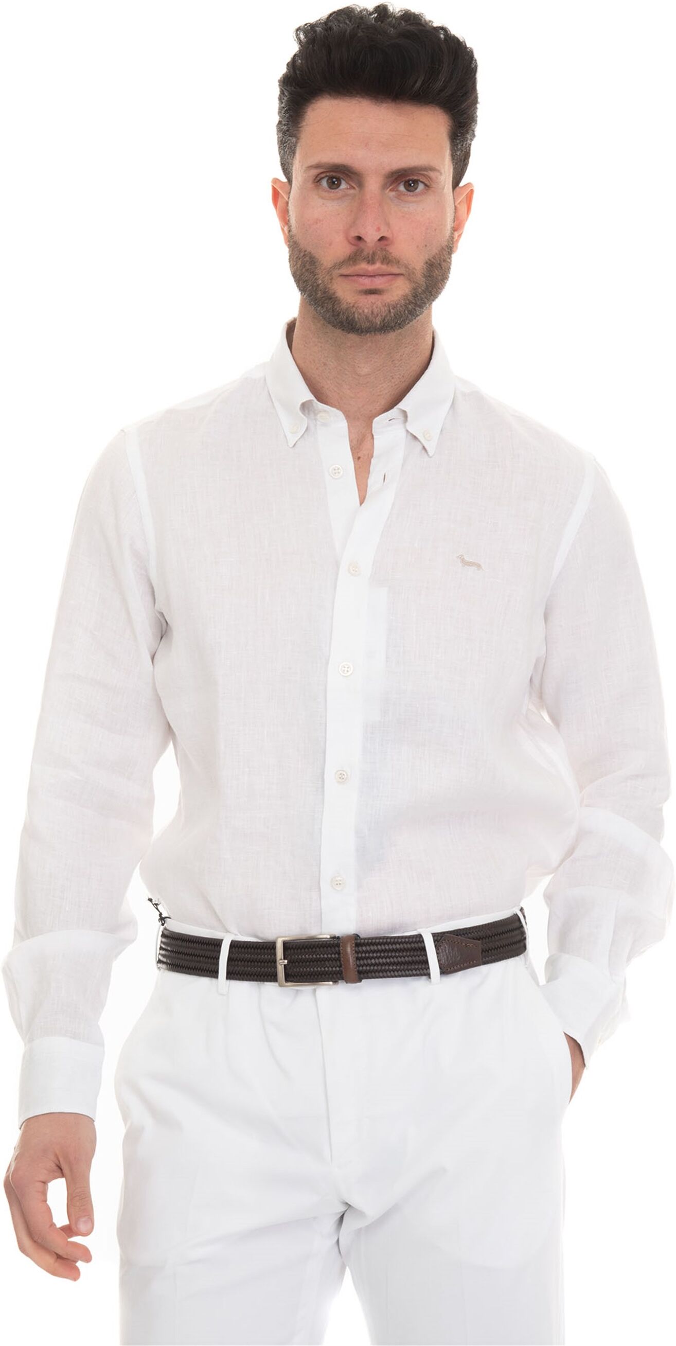 Harmont & Blaine Camicia casual Bianco Uomo XXL