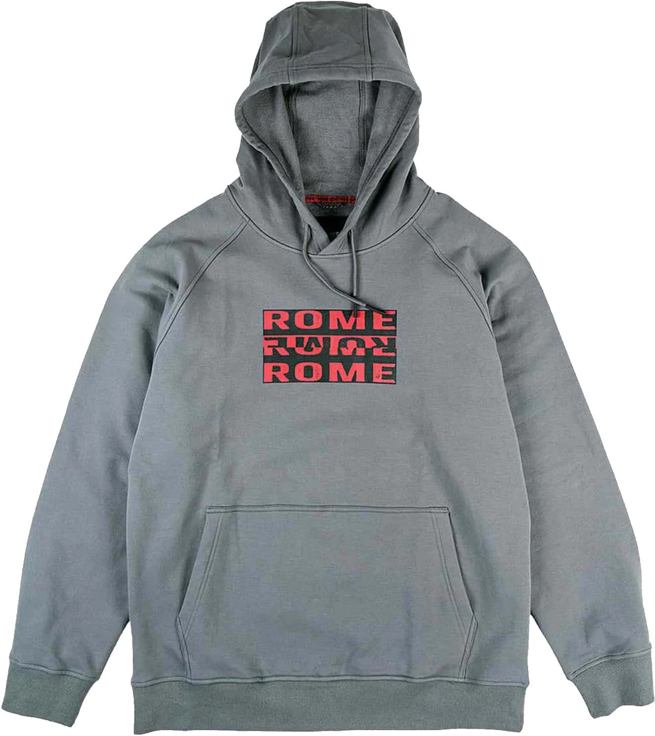 ROME BASIC HOODIE GRAY M