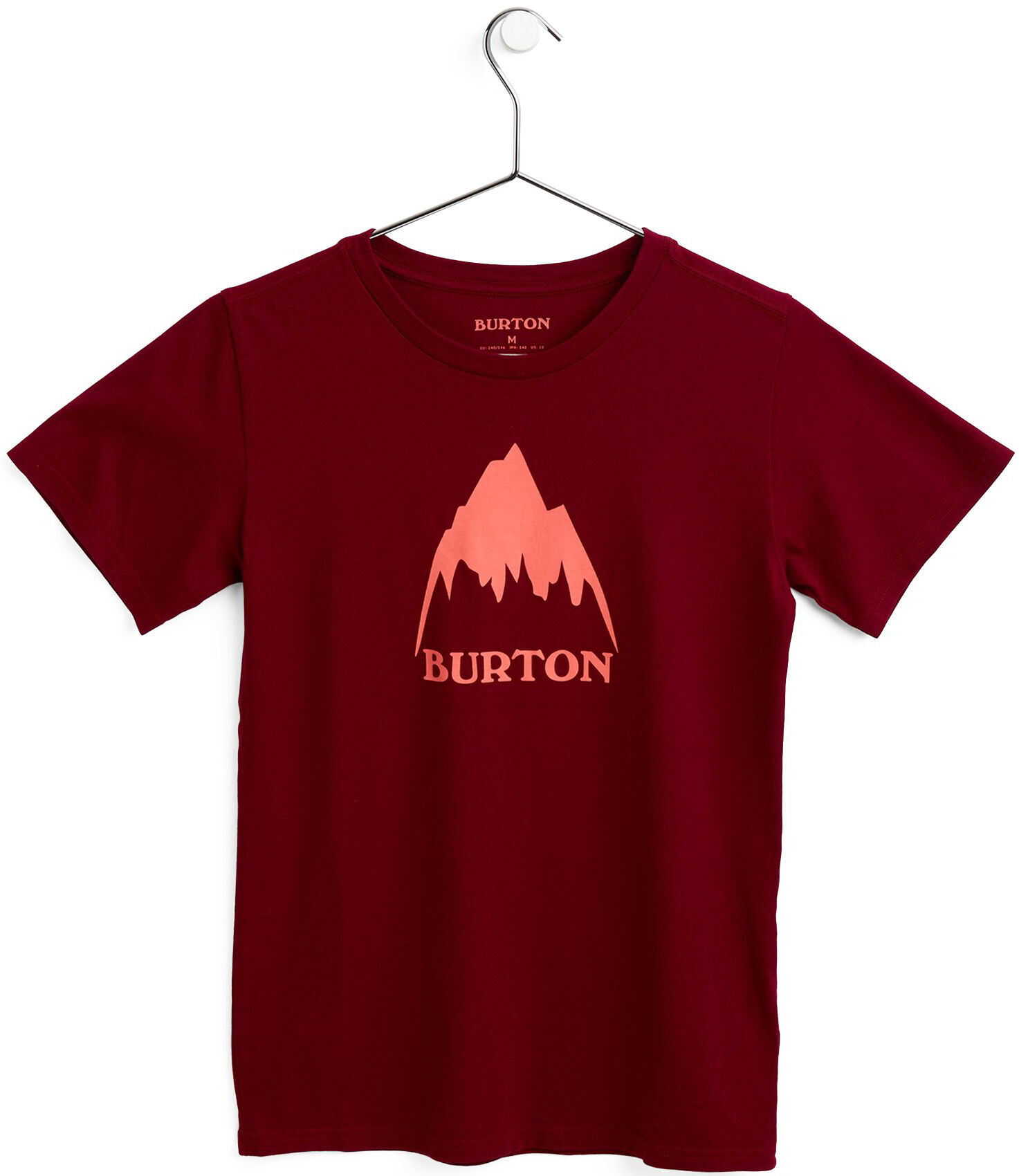 Burton CLASSIC MOUNTAIN HIGH SHORT SLEEVE KIDS MULLED BERRY M