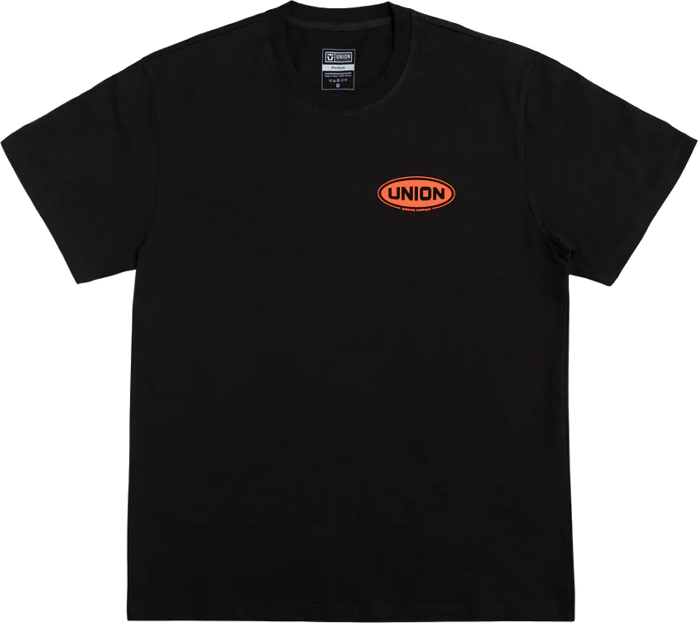 UNION LOGO TEE BLACK XXL