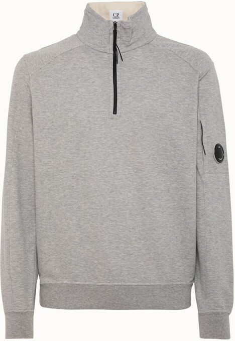 c.p company felpa  light fleece zipped