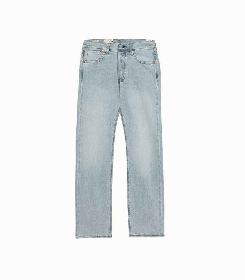 Levis jeans 501 original lavaggio chiaro