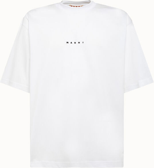 Marni t-shirt tinta unita logo