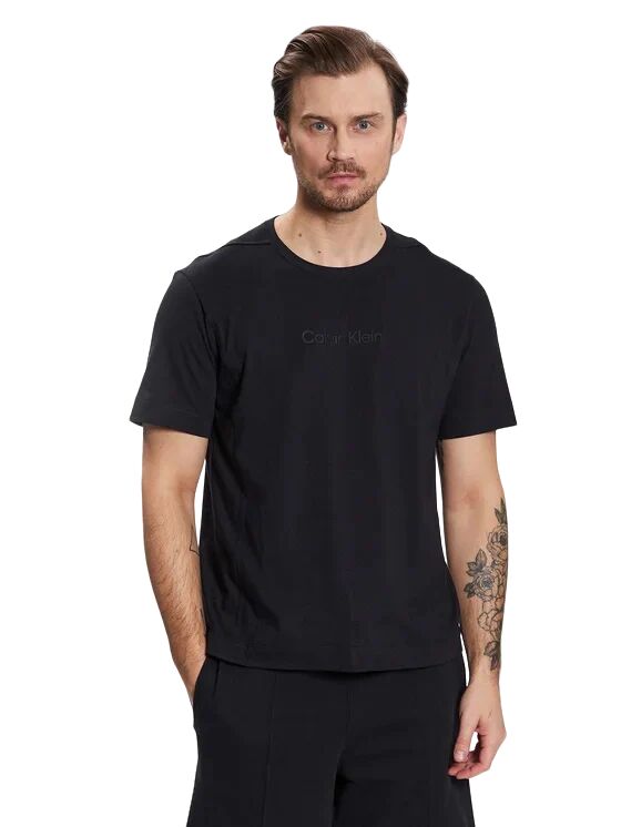 Calvin T-Shirt Uomo Art 00gms3k108 Colore E Misura A Scelta CK BLACK